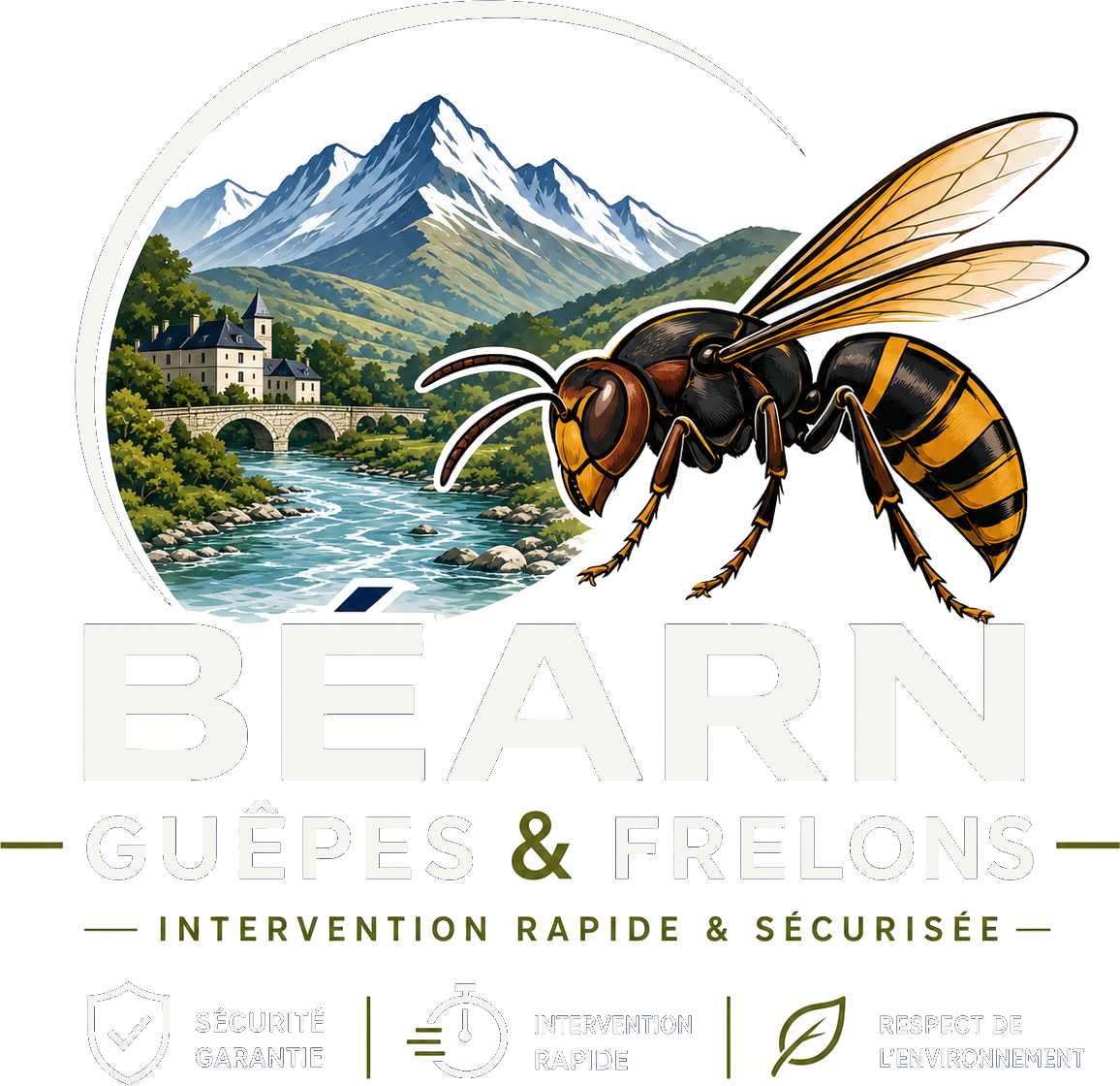Béarn Guêpes & Frelons, destruction de nids de frelons et de guêpes en Béarn